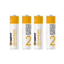 Batterij ELECTRO DÉPÔT AA 2100MAH X4